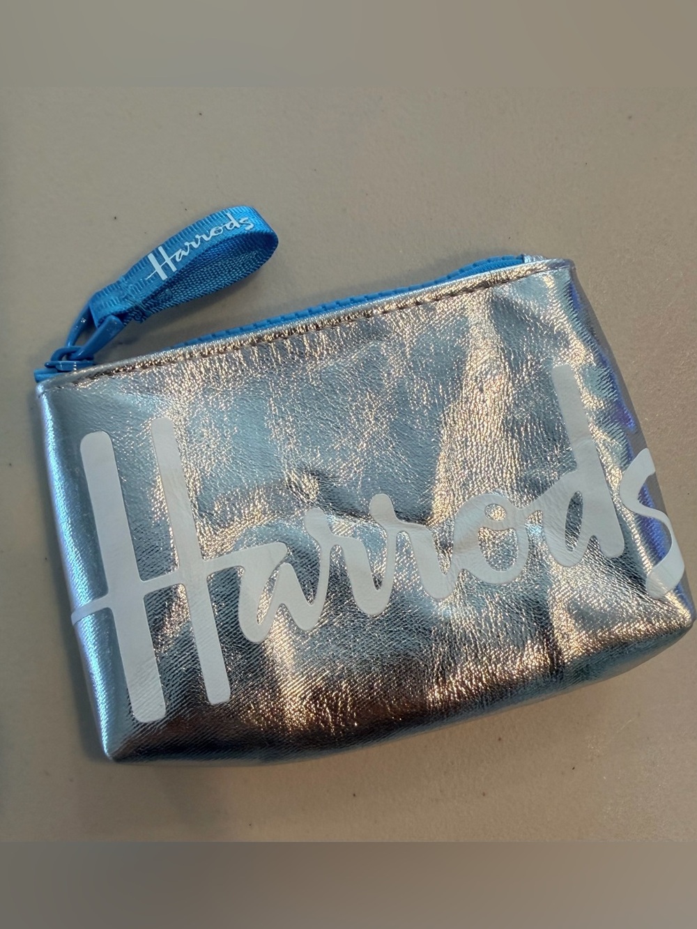 Harrods | silver metallic mini-bag